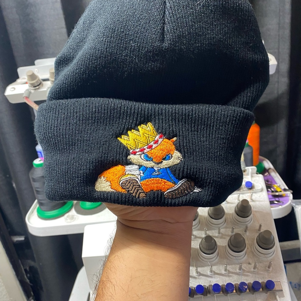 Conkers bad fur day beanie
